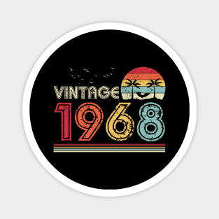 Vintage 1968 Limited Edition 53rd Birthday Gift 53 Years Old Magnet